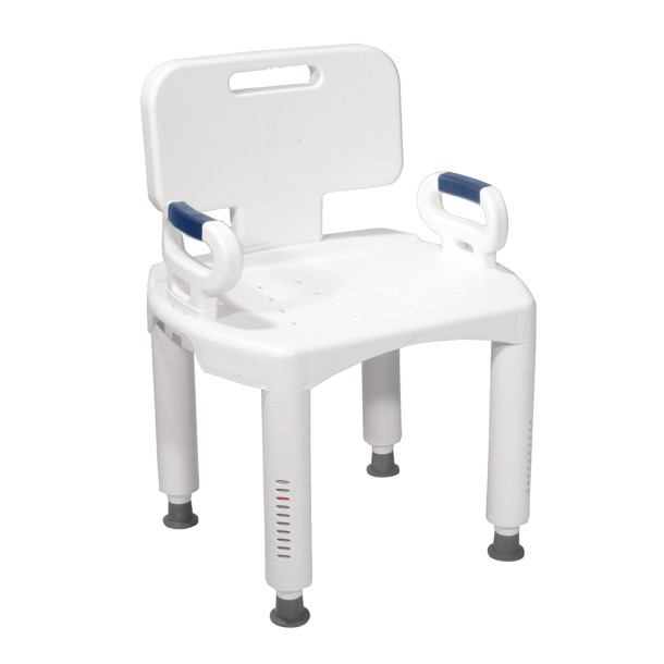 Bath Bench-Premium Series w/ Back & Arms